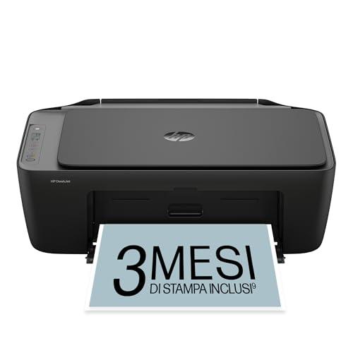 HP DeskJet 2920 89F97B, Stampante Multifunzione a Getto d'Inchiostro A4 a Colori, Fronte e Retro Manuale, 7,5 ppm, Wi-Fi, app, 3 Mesi di Inchiostro Instant Ink Inclusi, Nera