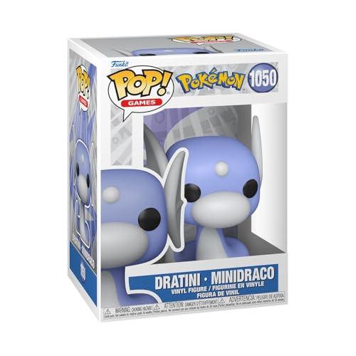 Funko Pop! Games: Pokemon - Dratini - Figura in Vinile da Collezione - Idea Regalo - Merchandising Ufficiale - Giocattoli per Bambini e Adulti - Video Games Fans - Figura per i Collezionisti