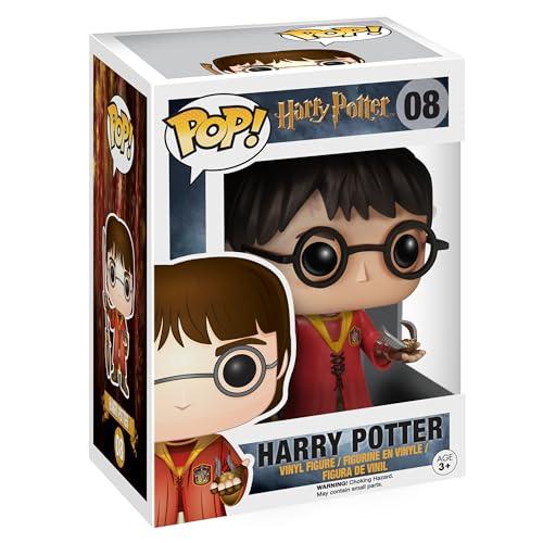 Funko Pop! Vinyl: Harry Potter: Quidditch Harry- Figura in Vinile da Collezione - Idea Regalo - Merchandising Ufficiale - Giocattoli per Bambini e Adulti - Movies Fans