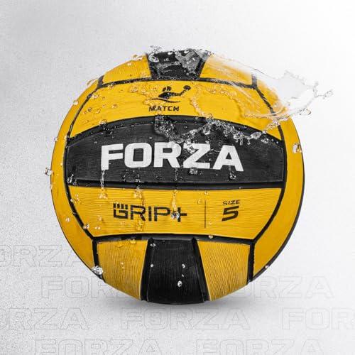 FORZA Palle Pallanuoto – Gomma Impermeabile E Neoprene Di Qualità Superiore, Taglie Ufficiali (Misura 5, Pacco Da 1)