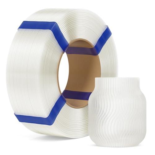 ELEGOO Filamento PLA Basic Di Ricarica 1,75 mm Traslucido 1 kg, PLA Refill Per Stampante 3D Senza Bobina, Precisione +/- 0,02 mm, Compatibile Con Bobina Riutilizzabile