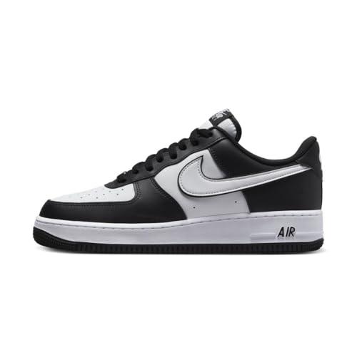 NIKE Air Force 1 '07 'Panda' Sneakers Uomo, nero, bianco, nero., 41 EU
