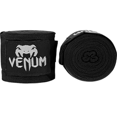 VENUM Kontact, Bendaggi da Boxe Unisex, Nero, 4.5 m
