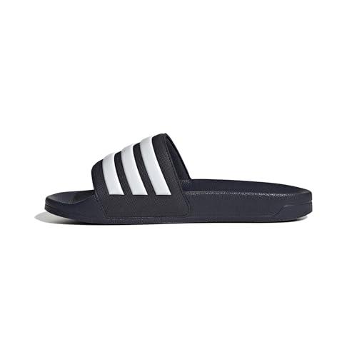 adidas Adilette Shower Slides, Infradito Unisex - Adulto, Legend Ink Cloud White, 37 EU