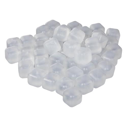 trends4ever 200 cubetti di ghiaccio in sacchetto gastro per feste, riutilizzabili, in plastica colorata