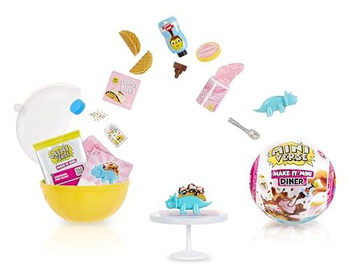 MGA's Miniverse Make It Mini Diner Series 4 - Mini Oggetti da Collezione, Confezione Cieca, Fai da te, Gioco in Resina, Repliche di Alimenti, per Collezionisti e Bambini Età 8+, NON COMMESTIBILE