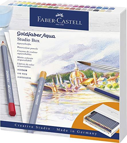 FABER-CASTELL Creative Studio Goldfaber - Matita acquerellabile, multicolore, per arte, artigianato, disegno, schizzi, casa, scuola, università, colorare