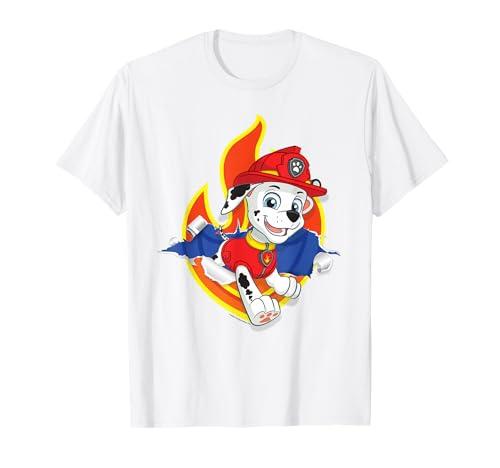 Paw Patrol Marshall Torn Badge Maglietta