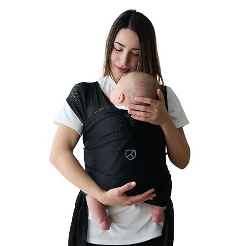 Koala Babycare Fascia Porta Bebè Estiva – Fascia Neonato Traspirante per Mare, Piscina, Doccia – Water Sling Leggera per Climi Caldi | Regolabile, Rapida Asciugatura, fino a 9 kg