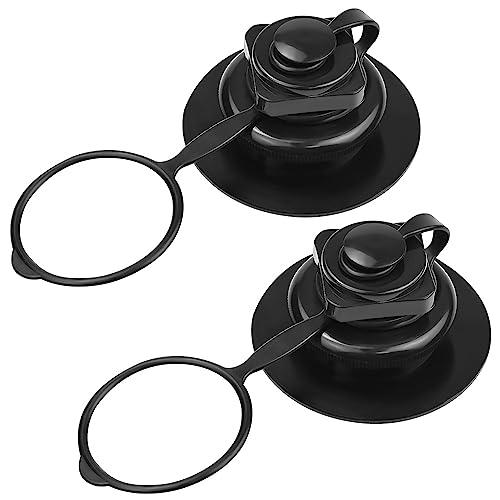 BUZIFU 2 Pezzi valvola pneumatica valvola Gonfiabile di Ricambio Universale a Spirale Barca valvola dell'Aria di Ricambio per gonfiaggio unidirezionale bondoni Anti-perdite