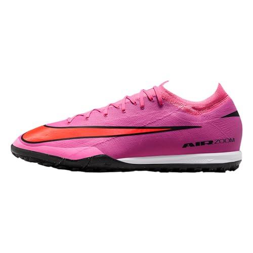 Nike Mercurial Vapor 16 PRO Tf Low-Top Fußballschuh, Scarpe da Calcio Uomo, Magic Flamingo Black Total Crimson, 38 EU