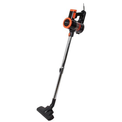 Melchioni Family Vortice - Scopa Elettrica con Filo 2 in 1 - Tecnologia Ciclonica - Motore AC 600W - Aspirapolvere Portatile Integrato - Cavo 4m - Filtro HEPA - Set Accessori e Staffa a Muro Inclusi