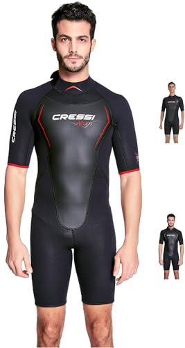 CRESSI ALTUM Man 3MM Shorty Wetsuit Black/Red L/4