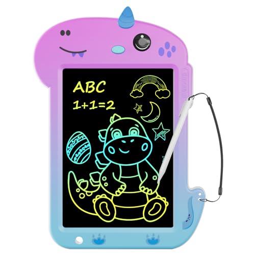 Tavoletta da Scrittura LCD, Electight Tavoletta da Scrittura con Schermo a Colorato per Bambini 3 4 5 6 7 Anni, Giocattoli Educativi per Bambini, Regali di Compleanno per Ragazzi e Ragazze, Viola