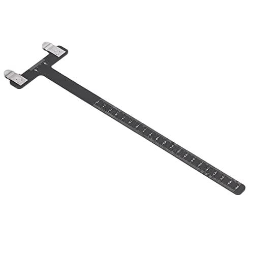 Yosoo Health Gear Strumento di Misurazione a Forma di T Quadrata per per Tiro con L'Arco con Pinze per Punti di Incocco e Kit per Girare la Corda per Accessori per Ricurvo e