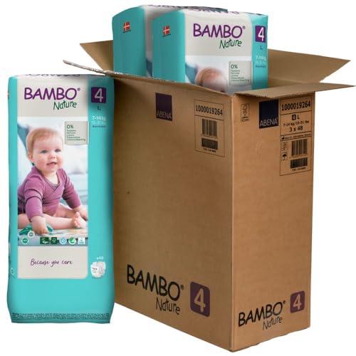 Bambo Nature Pannolini ecologici premium, maxi taglia 4 (7-14 kg)