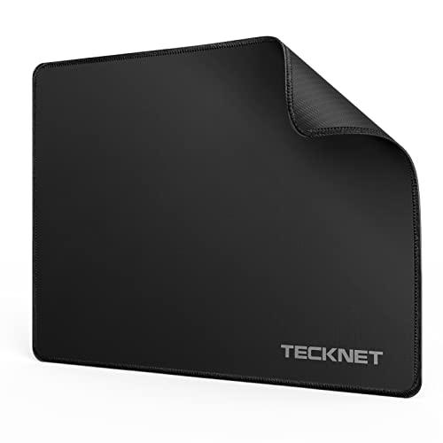 TECKNET L Tappetino Mouse, 270x210x3mm Gaming Mouse Pad, Superficie di Tessuto Impermeabile, Tracciamento Fluido e Preciso, Tappetini Mouse per Computer PC Laptop, Base in Gomma Antiscivolo
