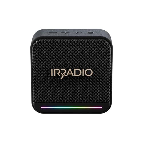 IR-M3 Classic, Cassa Bluetooth, Wireless e Compatto con Driver Full Range, Subwoofer Passivo, Illuminazione LED RGB, Batteria da 2000mAh, Impermeabile, Compatibile con file MP3/WAV