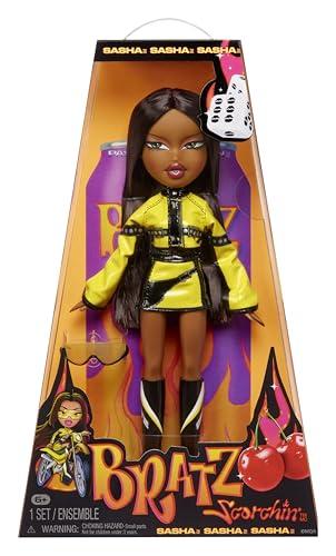 Bratz Scorchin' Sasha - Include 1 Bambola Fashion con Abiti e Accessori, Bambole ispirate alle Moto, Bei Giocattoli per Bambine