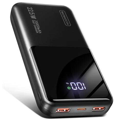 Power Bank 20000mAh 22.5W Powerbank Ricarica Rapida, USB C Input & Output Caricatore Portatile PD3.0 QC4.0 Powerbank per iPhone 17 16 15 14 13 12 Pro Max Mini Plus Smartphones etc .. (black1)