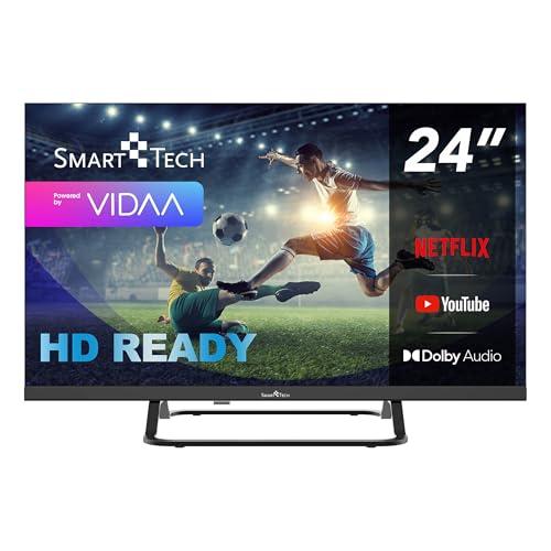 Smart Tech TV LED HD 24' (60 cm) 24HV02V Smart TV VIDAA - 3xHDMI - 2xUSB - Modalità Hotel (24