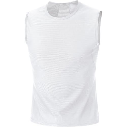 GOREWEAR M Base Layer Maglia senza maniche, White, M