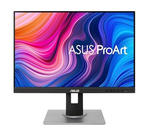 ASUS ProArt PA248QV Monitor Professionale 24.1”, WUXGA (1920x1080), IPS, Rapporto 16:10, 100percento sRGB e Rec.709, Precisione colore DeltaE < 2, ProArt Preset e Palette, Regolabile, Nero
