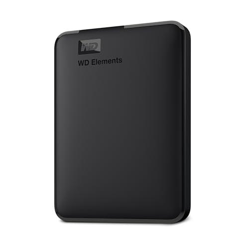 WD 1 TB Elements Portable External Hard Drive - USB 3.0, Black