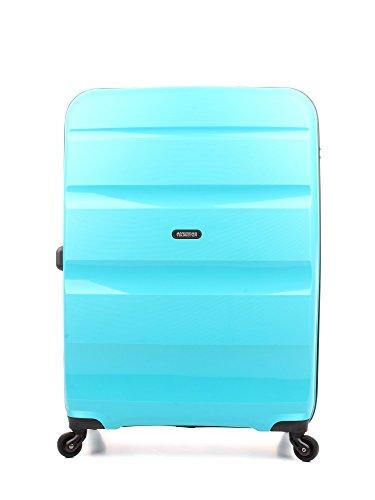 American Tourister BON AIR - Spinner L, Valigia, 75 cm, 91L, Turchese (Deep Turquoise)