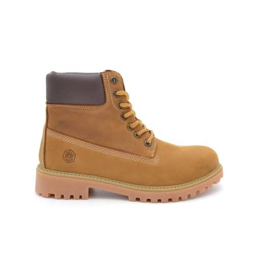 Lumberjack River, Stivaletto Uomo, Tan Yellow/Dk Brown, 44 EU