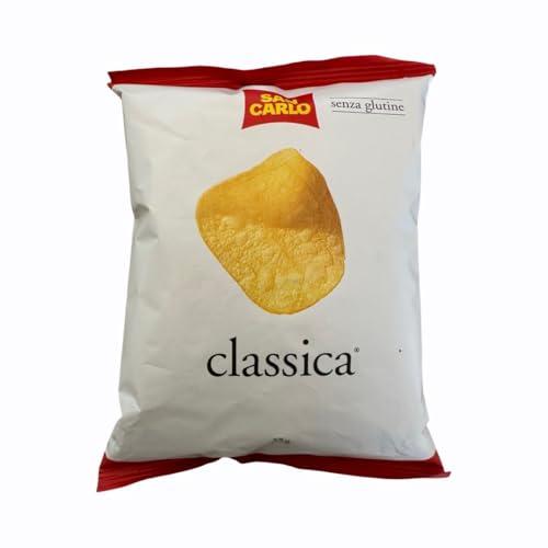 San Carlo - Patatine gusto classico, 40 confezioni da 25g [1000g]