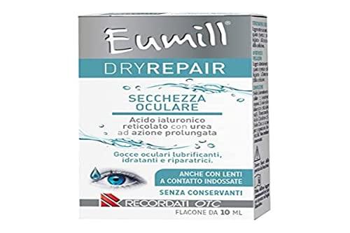 Eumill Gocce Oculari Recordati Dryrepair, Multicolor, 10 Millilitri