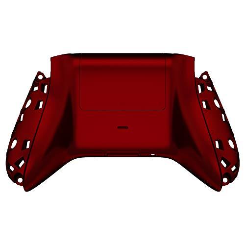 eXtremeRate Cover Posteriore per Xbox Series X S Controller,Custodia Copertura Coperchio di Batteria Scocca Shell Ricambio per Xbox Series X/S Joystick Model 1914-Rosso Scarlatto