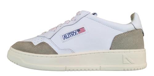 AUTRY Medalist Scarpe Sneakers da Uomo in Pelle e camoscio FT06 Bianco (Sistema Taglie Calzature EU, Adulto, Numero, Media, 41)