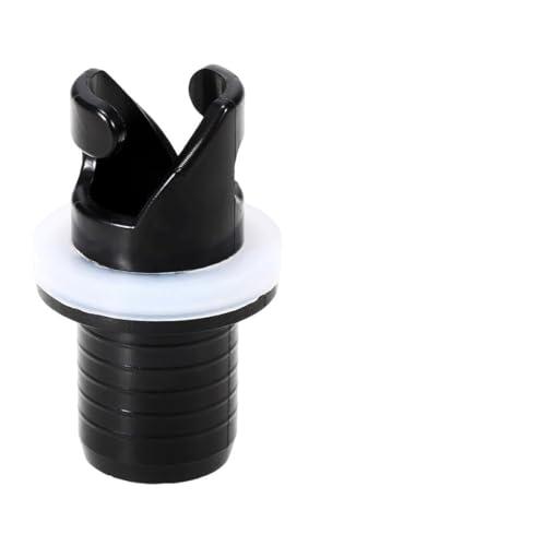 JUGUTA 1 Pezzo Adattatori Valvola Per Gonfiaggio, Adattatore Pompa Per Gommone, Sup, Kayak, Compatibile Con Valvole Aria, Antiperdita Robusto, Accessori Mare