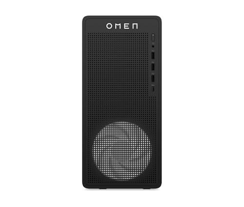 HP OMEN 16L TG03-0006sl, Desktop Gaming, Intel i7 14700F, Intel Evo, 32GB RAM, 1TB SSD, NVIDIA RTX 5060 8GB, Alluminio, 3 Mesi di PC Game Pass Inclusi, Windows 11, Nero