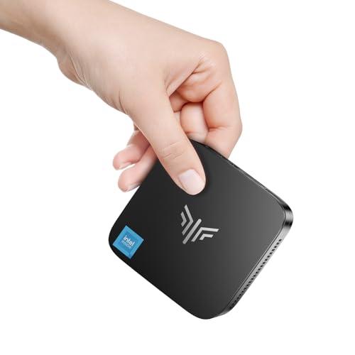 NiPoGi Essenx E1 Mini PC Ιntel Alder Lake-Ν95 (Βeat N5095, fino a 3.4GHz),16GB RAM+256GB M.2 SSD Mini Computer, WiFi 5,Bluetooth4.2, Dual 4K@60Hz Display HDMI2.0 +DP1.4