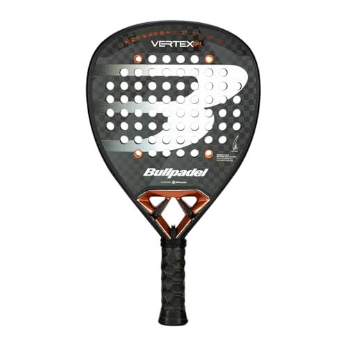 Bullpadel Vertex 04 25 Non Cordata 370G Racchetta Da Padel Racchetta Da Padel Grigio Scuro - Arancione