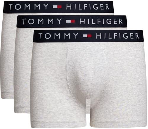 Tommy Hilfiger Uomo 3P Trunk UM0UM03400, Beige (Grey Htr/Grey Htr/Grey Htr), M