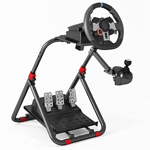 DIWANGUS Supporto per volante, montaggio rapido adatto per Logitech G923 G920 G29 G27 G25, supporto per volante pieghevole adatto per Thrustmaster T248X T248 T300Rs TX T150 PS4 PS5 Xbox