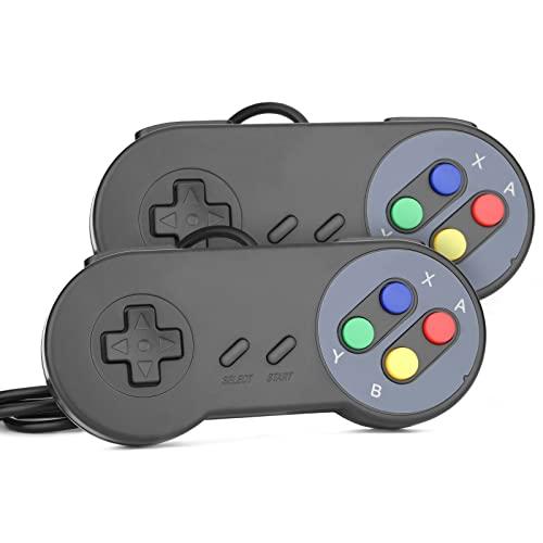 Rii Gaming GP100 - Coppia Gamepad Controller USB compatibili con PC (Windows, Mac, Linux) e Raspberry Pi