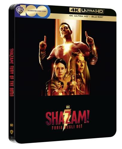 SHAZAM! 2 - FURIA DEGLI DEI STEELBOOK 2 (4K Ultra HD + Blu-Ray)