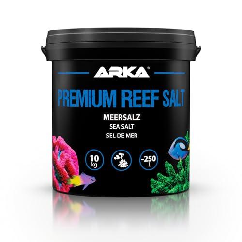 Sale marino 10  kg – ARKA Premium Reef Salt – sale sintetico per acquario marino – stimola la crescita dei coralli e i colori – si scioglie rapidamente, senza fosfati – parametri stabili