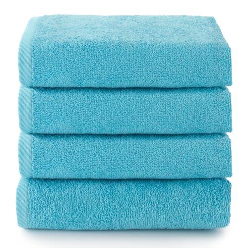 Top Towel - Plus - 4 Toallas Bidet o Viso - Set di Asciugamani - Asciugamani da bagno - 100% Cotone