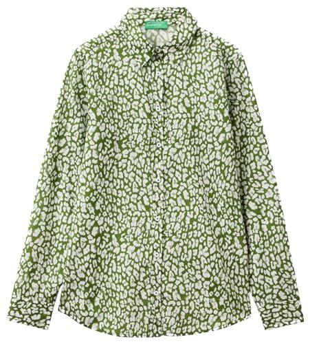 United Colors of Benetton Camicia 5oa95q8u4, Multicolor 65p, XXS Donna