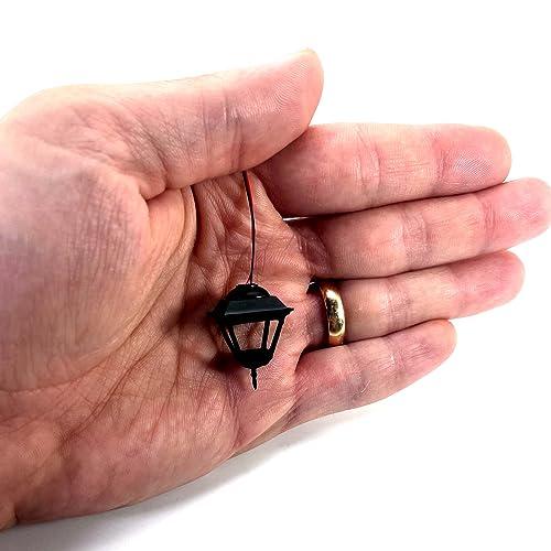 Lampione lampadario sospeso per presepi e diorami con microlampada led 12V - DL132