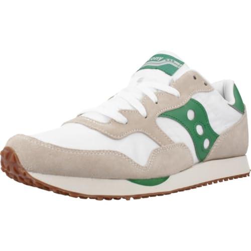 Saucony Lifestyle DXN Trainer, Scarpe da Ginnastica Unisex-Adulto, Bianco, 37.5 EU