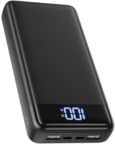 Power Bank 26800mAh, 22.5W Powerbank PD3.0 QC4.0 USB C (Ingressi/Uscite), Caricatore Portatile Ricarica Rapida Batterie Esterna Compatibile con iPhone 16 15 14 13 Pro etc.