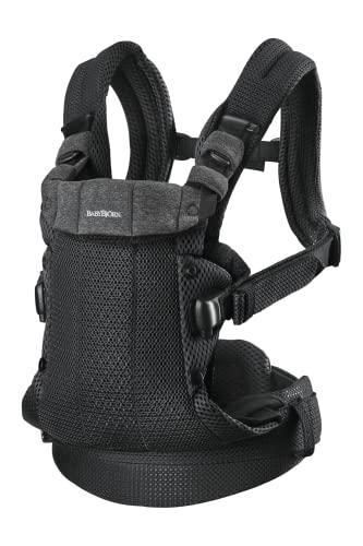 BabyBjörn Marsupio Harmony Mesh 3D, Nero