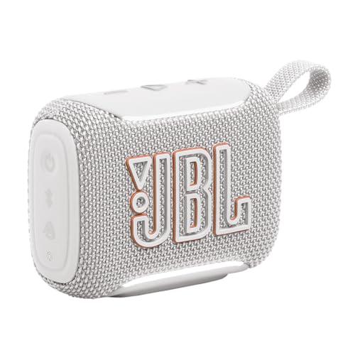 JBL Go 5, Altoparlante Bluetooth Ultraportatile, Impermeabile, Bianco
